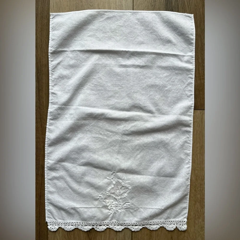 ANTIQUE Hand 🤚 Made Linen Towel